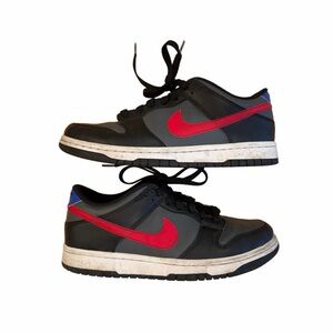 Nike Kids Black and Red Sneakers